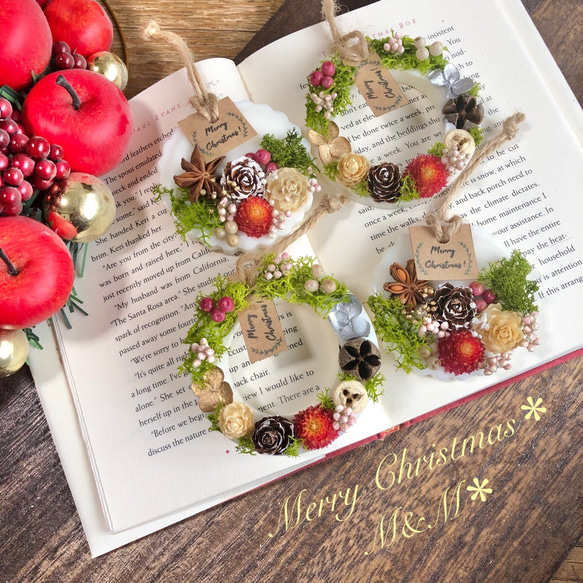 クリスマスセール10%off！ 2点セット♡クリスマス＊アロマワックス  