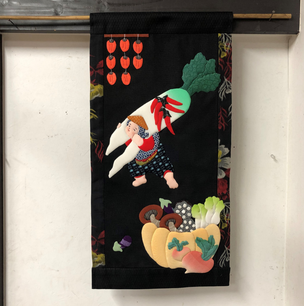 【キット】大根娘のタペストリー