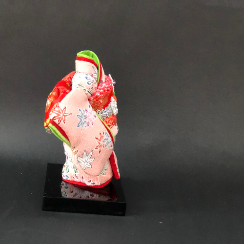 ミニチュア着物1/7金襴打掛キット 黒 -ミニ着物キット- : あい