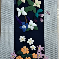 キット】椿のタペストリー【古布】 キット 和小物キット専門店 京屋