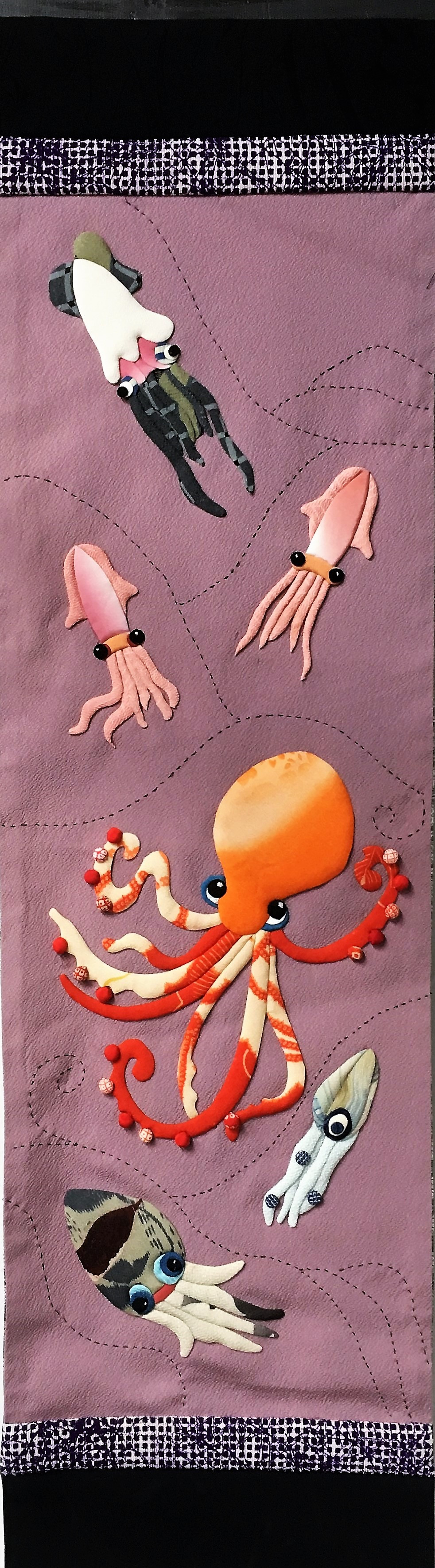 【キット】たこいかタペストリー（押絵） 4,675円