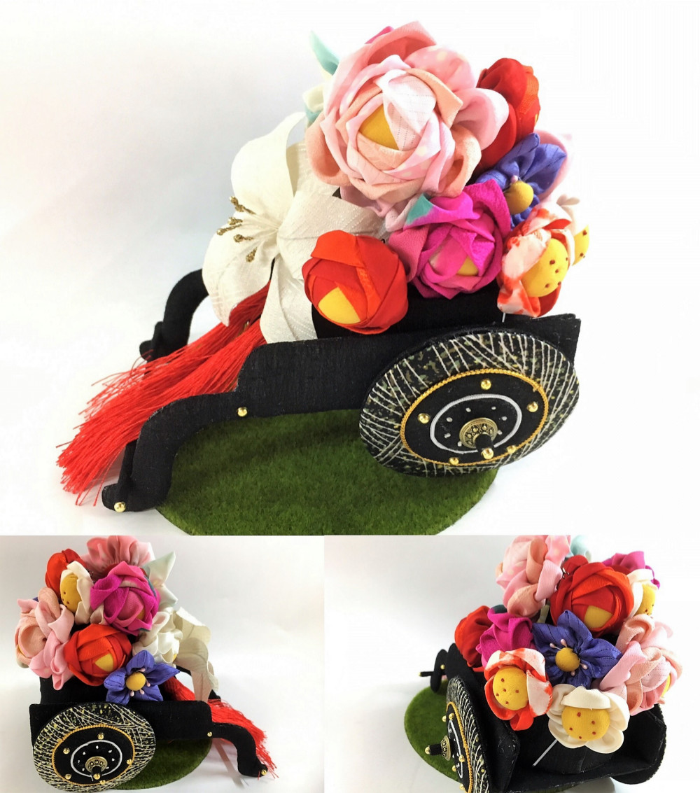 【キット】髪飾りにもなる花車