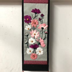 キット】鶴と梅花タペストリー【押し絵】【古布】 キット 和小物