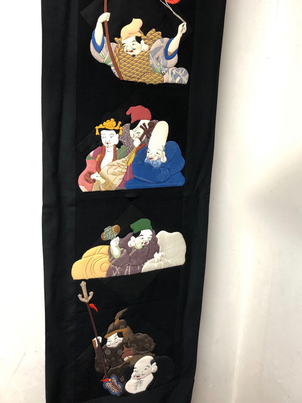 【キット】七福神のタペストリ―【押し絵】