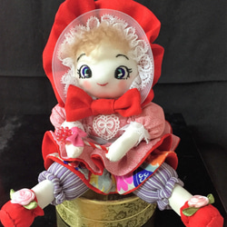 キット】文化人形のあんずちゃん【古布】 キット 和小物キット