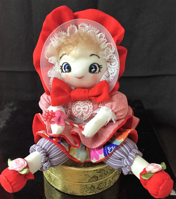 キット】文化人形のあんずちゃん【古布】 キット 和小物キット専門店