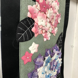 【キット】紫陽花のタペストリー【押し絵】 2枚目の画像