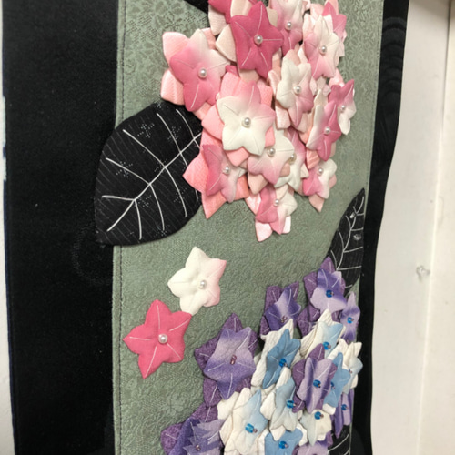 キット】紫陽花のタペストリー【押し絵】 キット 和小物キット