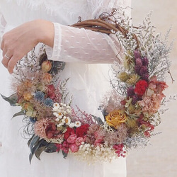 wreath bouquet【nostalgie】 1枚目の画像