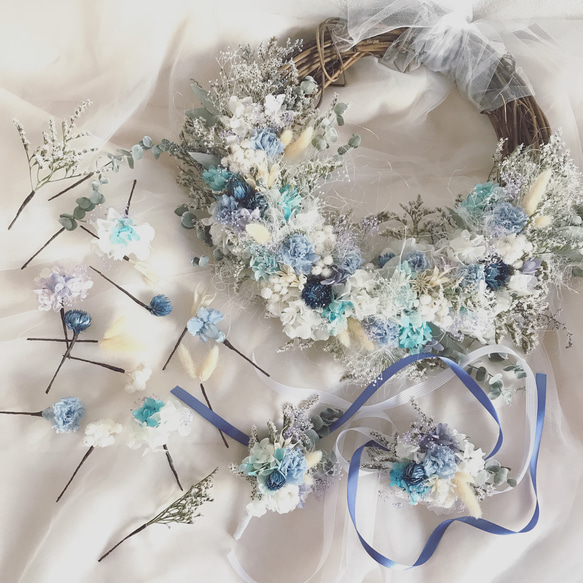 order （wreathe bouquet）3items set... 5枚目の画像