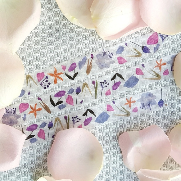 Anemos Washi Tape –Flora Flora 3枚目の画像