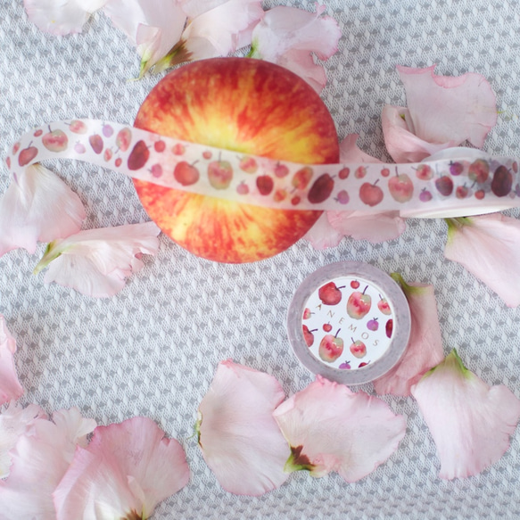 Anemos Washi Tape –Fuji Apple 3枚目の画像