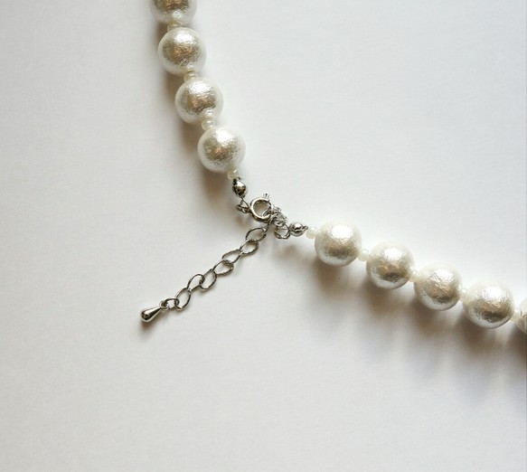 ♡婚禮♡ -  *：棉珍珠項鍊和施華洛世奇耳環的：*  - 第5張的照片