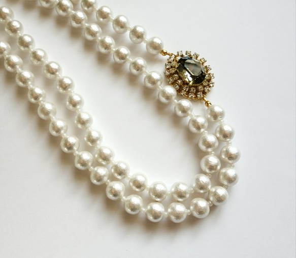 ·* .. Bijoux棉珍珠項鍊.. *·゚禮品♡新娘 第1張的照片