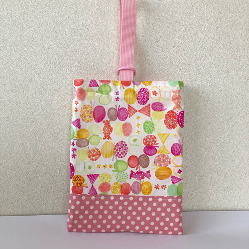 りぼんちょうちょ柄レッスンバッグセット 3_812a25b3596e63d9ce292b0ef48b
