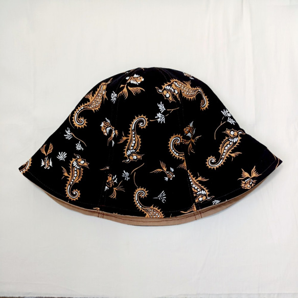 1987 Handmades 【深海水族館】雙面漁夫帽 漁夫帽 第3張的照片