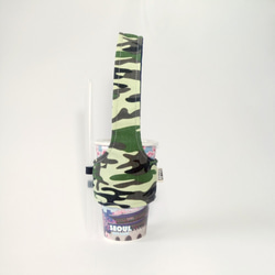[カモフラージュグリーン]ビバレッジカップセットグリーンカップセット 2枚目の画像
