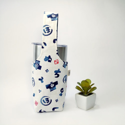 【日式文字慶典】雙面飲料杯套 冰霸杯套 環保杯套 水壺袋 第3張的照片