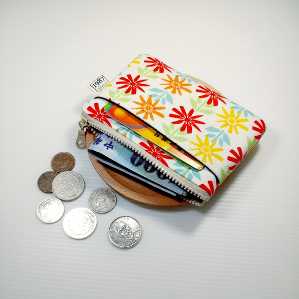 【糖果花】零錢包 手拿包 隨身包 拉鏈袋 第4張的照片