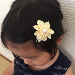 お花のヘアクリップ 4枚目の画像