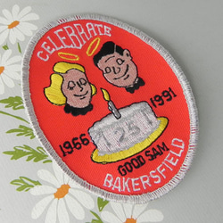 USA，ビンテージワッペン、ベイカーズフィールド ワッペン