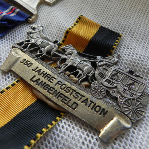USA ヴィンテージ・メダル２種　（リバティ・ベル、馬車） 送料無料 5枚目の画像