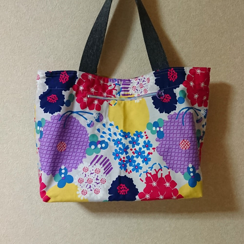 トートバッグ (花かんざし) トートバッグ くくり 通販｜Creema