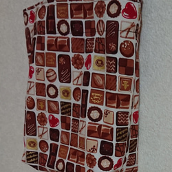 小さな紙袋サイズのバッグ〈チョコレート〉 2枚目の画像