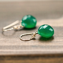 ラフカット アメトリン 一粒 シンプル ピアス 14kgf ラフカット アメトリン 一粒 シンプル ピアス 14kgf