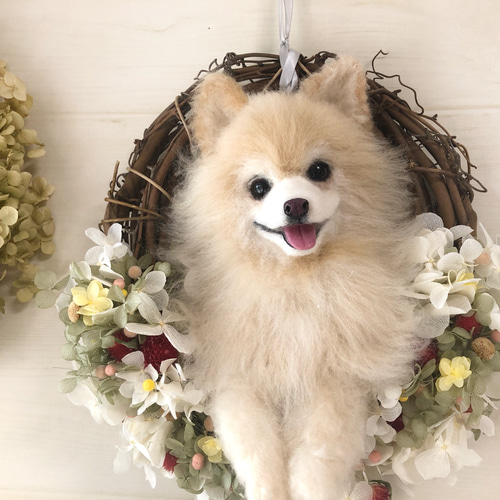 羊毛フェルトオーダー・母の日ギフト・わんちゃん