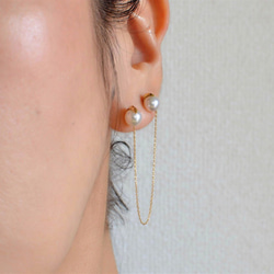 K18 單耳耳環 喙長- 第6張的照片