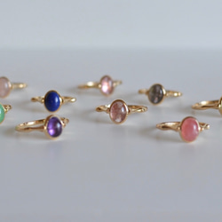 SVリング 花テーブル -ペリドット- 6枚目の画像