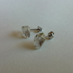 稀有寶石耳環（Herkimer Diamond） 第2張的照片