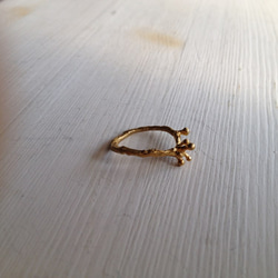姬菇戒指（黃銅） 第5張的照片