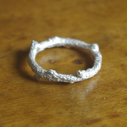 小枝の指輪（シルバー） 3枚目の画像