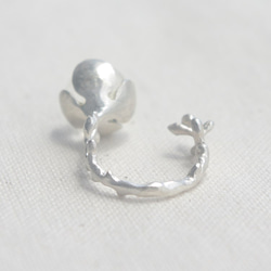 橄欖花苞戒指（銀・水晶） 第4張的照片