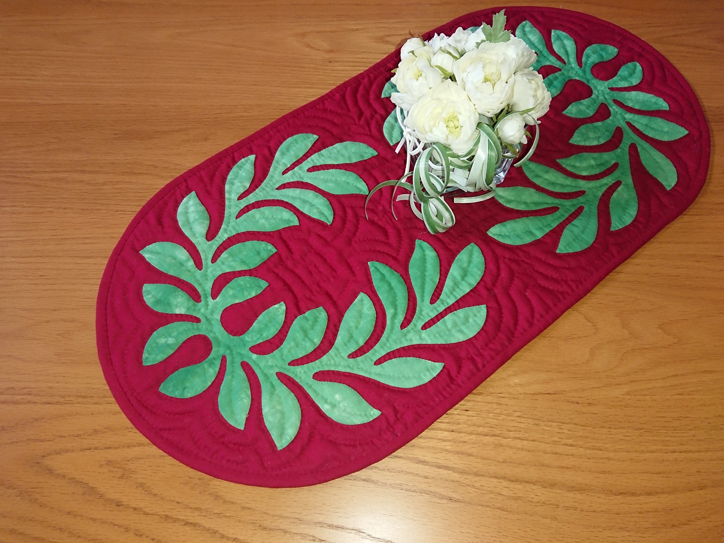 ハワイアンキルト❤️ロケラニ❤️テーブルセンター&タペストリー