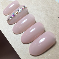 オーダーページ＊アートなし単色1カラー2セット ネイルチップ（つけ爪