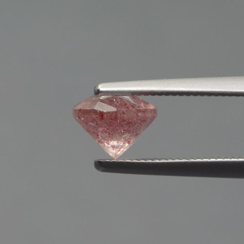 ラズベリークォーツとも呼ばれます ピーモンタイトinクォーツ1.12ct Bf 