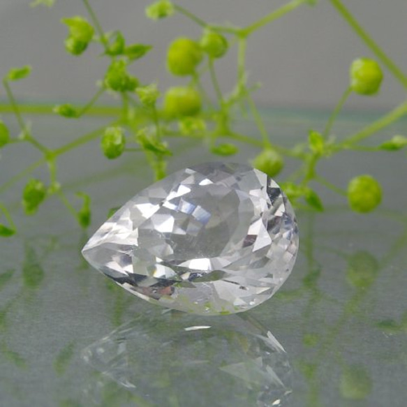 ハーキマーダイヤモンド（クォーツ）3.26ct　Bf-239 1枚目の画像