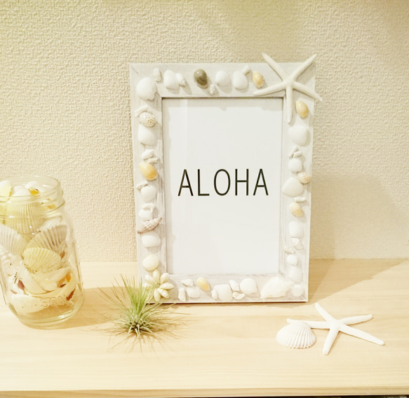 shell photoframe 2L white 2枚目の画像