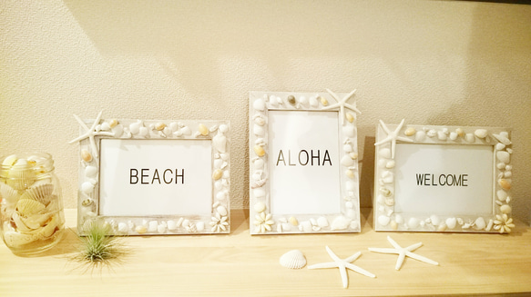 shell photoframe 2L white 3枚目の画像