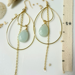 amazonite drop 2枚目の画像