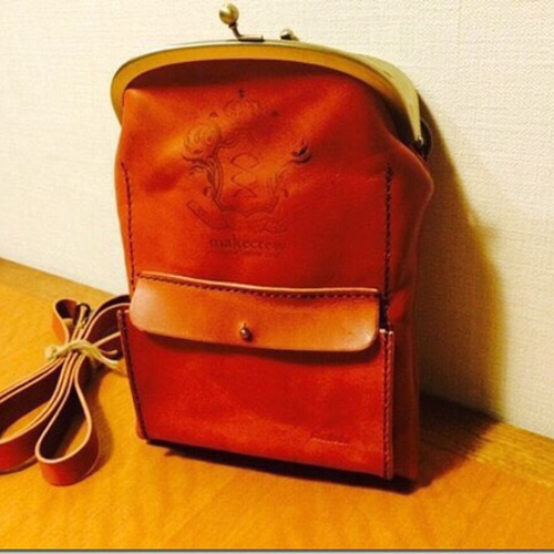 がま口特別仕様キャメルレザーシザーケース(在庫✖️1) その他