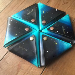 オーダー刻印皆で宇宙へ持っていきたい本革コインケース 1枚目の画像