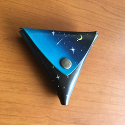 オーダー刻印皆で宇宙へ持っていきたい本革コインケース 2枚目の画像