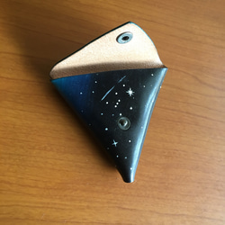 オーダー刻印皆で宇宙へ持っていきたい本革コインケース 4枚目の画像