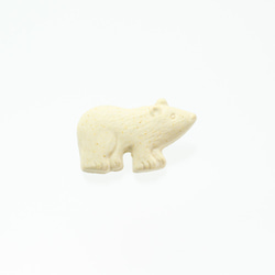 陶器ブローチ　クマ(熊) 3枚目の画像