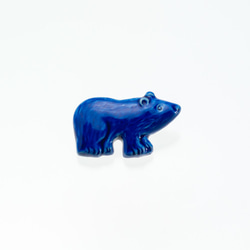陶器ブローチ　クマ(熊) 5枚目の画像