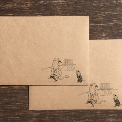 お手紙セット☆うちわ売り レターセット fukafuka pintor 通販